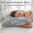 thumbnail image 5 of Grey Palm Tree Throw Pillow Cover 20 x 36 Inch Decorative Pillow Cover Summer Botanical Tropical Tree Lumbar Pillowcase Seasonal Rectangle Cushion Case for Couch Sofa Bed Living Room, 5 of 9