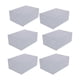thumbnail image 1 of Caja de plástico para zapatos creativos de 6 piezas, contenedor de zapatos tipo cajón (transparente), 1 of 6