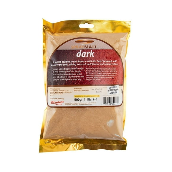Vaporisateur Malt Foncé / Rehaussez Votre Stout, Porter Ou Brown Ale (500 g / 1.1 Lb)