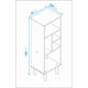 thumbnail image 5 of Librero Organizador Minimalista Midtown Concept Librero Organizador Minimalista, 5 of 5