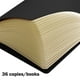 thumbnail image 4 of Cuaderno de papel kraft negro A5, cuaderno de ejercicios ordinario para estudiantes, cuaderno de líneas horizontales ecológico de cuero, 4 of 6