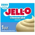 thumbnail image 3 of (8 pack) Jell-O Cheesecake Artificially Flavored Zero Sugar Instant Reduced Calorie Pudding & Pie Filling Mix, 1 oz. Box, 3 of 16