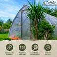 thumbnail image 2 of DeWitt 2-Pack Batten Tape Roll, Securing Greenhouse Film to Wood Framing, 2.75" x 100 yd, 2 of 5