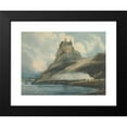 thumbnail image 2 of Thomas Girtin 18x14 Black Modern Framed Museum Art Print Titled - Lindisfarne Castle, Holy Island, Northumberland (1796-97), 2 of 5