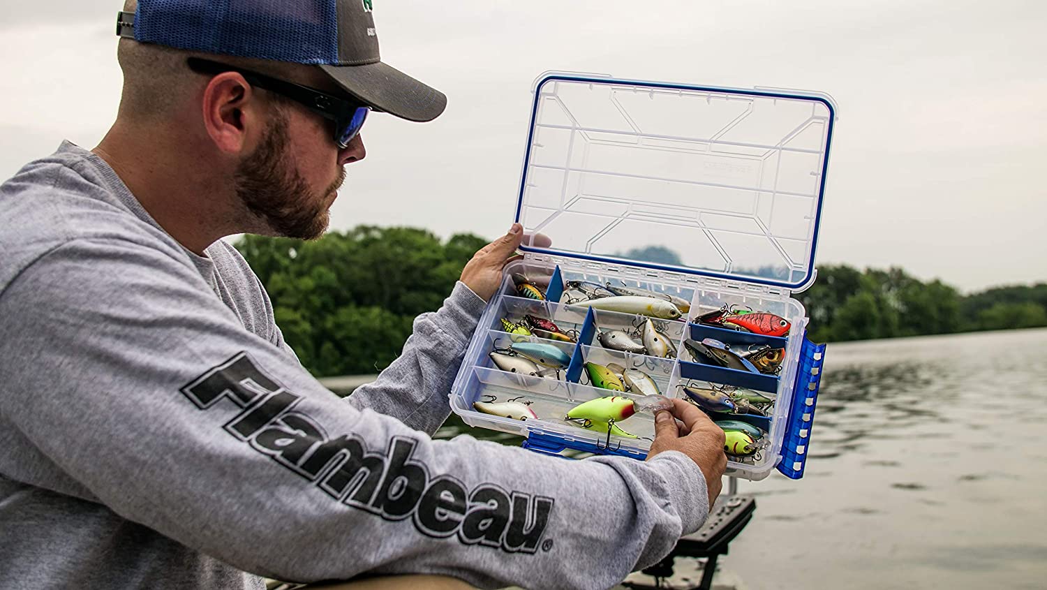 Flambeau Outdoors Ultimate Tuff Tainer Tackle Box 14-Inch photo 3