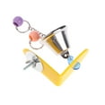 thumbnail image 3 of Parrot Bell Toys Birds Chewing Hanging Cage Bite Accessories Parakeet Beads for Play, 3 of 11