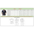 thumbnail image 3 of Eashery Mens Blouse Shirt Lapel Tops Men Button-Down Dress Shirt Shirt White 3XL, 3 of 5