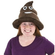 Rhode Island Novelty Brown Emoticon Poop Hat 1 Per Order