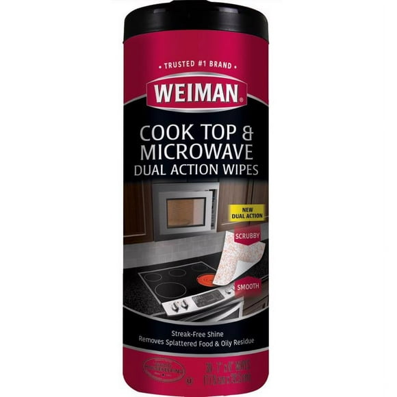 1 Pc, Weiman No Scent Cooktop Cleaner 30 Ct Wipes