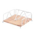 thumbnail image 2 of Table Tissue Storage Holder Desktop Ornament Flat Countertop Outdoor Use with Wooden Base Dining Kitchen Tabletop Tissue Dispenser for, 2 of 8