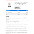 thumbnail image 2 of Filter - Compatible with 1999 - 2004, 2006 - 2009, 2011 - 2022 Ford F53 Motorhome - Stripped Chassis 2000 2001 2002 2003 2007 2008 2012 2013 2014 2015 2016 2017 2018 2019 2020, 2 of 2