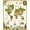 Beige Green, Pattern 1, variant on ODIKA Map Educational Cartoon Animals Compass Motif Playroom for Dorm Room, Small Living Apartment, Stain Resistant Low Profile
