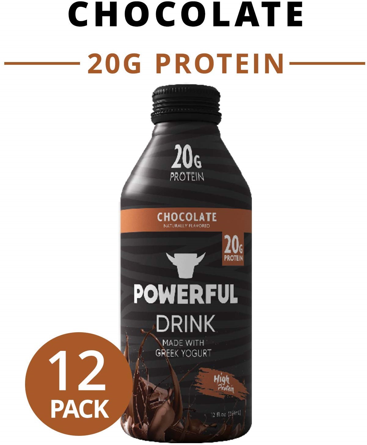 Powerful Drink Protein Shake, Meal Replacement Shake, Greek Yogurt