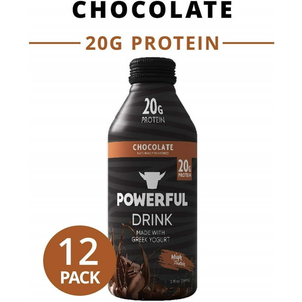 Powerful Drink Protein Shake, Meal Replacement Shake, Greek Yogurt