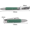thumbnail image 5 of Cuchillo de podar para injerto de jardín, herramienta de corte plegable para injerto de plántulas, 5 of 5