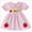 Pink, variant on WXFAZCVU Flower Girl Dress Baby Girl Clothes Summer Puff Sleeves Cute Clothes Going Out Size 2-3 Years