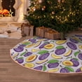thumbnail image 5 of Sikiie Plum Christmas Tree Skirt, Christmas Tree Decorations, Christmas Decor, Tree Mat Decoration(30-48IN)-36", 5 of 6