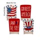 thumbnail image 3 of YiJuHui Independence Day Chair Covers Set of 4, Patriotic Chair Back Covers for Kitchen Dining Room Decor, July 4th Memorial Day Party Decorations, Washable Chair Covers for Home Holiday Celebration, 3 of 6