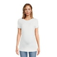 thumbnail image 6 of Time and Tru Maternity Essentials Non Shirred Tee, Sizes S-XXL, 6 of 6