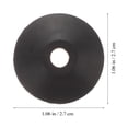 thumbnail image 3 of 20pcs Toilet Bolt Rubber Washers Leak-proof Bolt Screws Conical Rubber Washers, 3 of 7