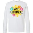 thumbnail image 3 of Inktastic Mele Kalikimaka Long Sleeve T-Shirt, 3 of 5