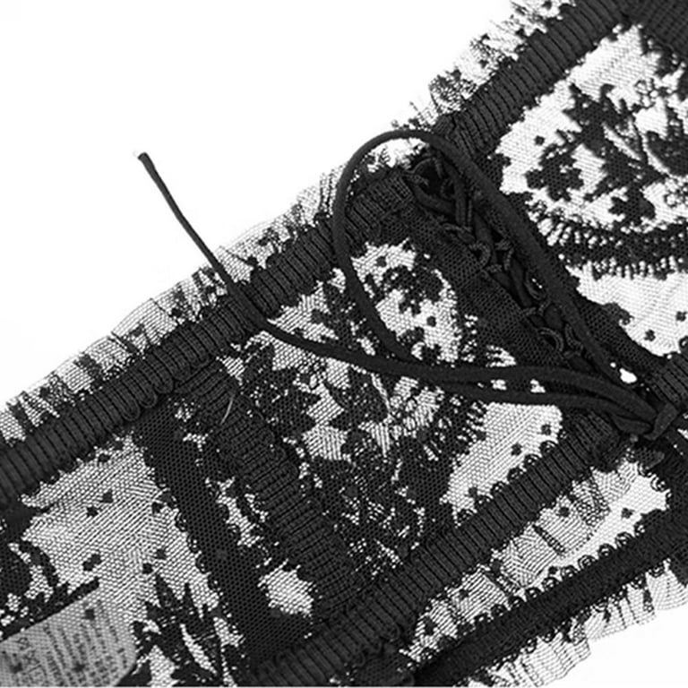 walmart garter belts Women's Lace Garter Belt Metal Clips Suspender Belt and Stockings main image 0