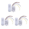 thumbnail image 4 of Tholdsy Interruptor de control remoto de 220V 1-3 vías Luz de lámpara digital inalámbrica multifuncional Type7 NO7, 4 of 6