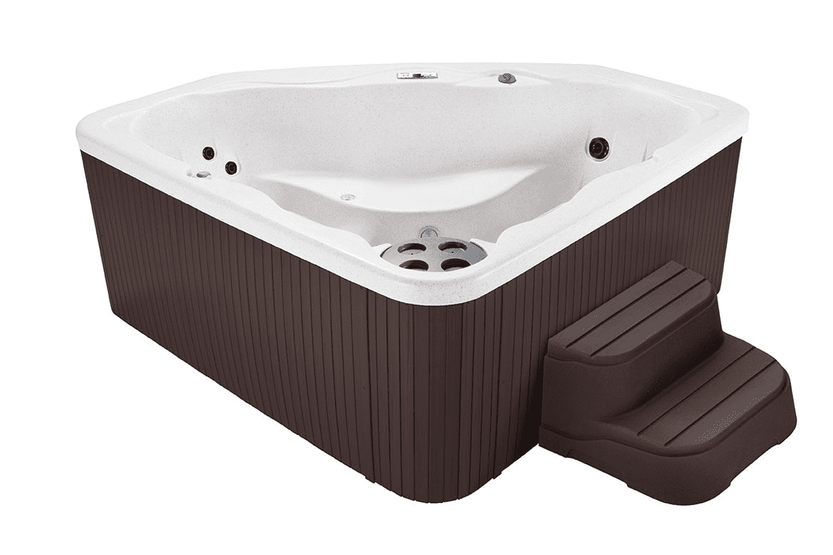 Lifesmart LS300 Plus 2-3 Person 17-jet Spa in Arctic White/Espresso