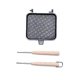 thumbnail image 2 of Gas Wich Bread Mold Steak Breakfast Pan Pancake Pan Double-sided -saving Durable Baking Pan, 2 of 5