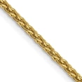 thumbnail image 2 of Avariah Diamonds Solid 10k Yellow Gold 2mm Parisian Wheat Chain - 24", 2 of 8
