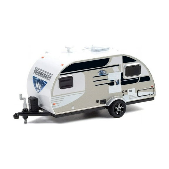 2016 Winnebago Winne Drop, Platinum Silver White - Greenlight 34110D/48 - 1/64 scale Diecast Car