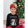 thumbnail image 5 of Tstars Boys Unisex Ugly Christmas Sweater Big Trex Santa Kids Christmas Gift Funny Humor Holiday Shirts Xmas Party Christmas Gifts for Boy Kids Sweatshirt Ugly Xmas Sweater, 5 of 6