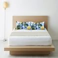 thumbnail image 6 of Yayeee Pillowcase Queen Size Set of 2 Satin Wrinkle Resistant Pillow Case, Cartoon Lemon Leaves, 6 of 7
