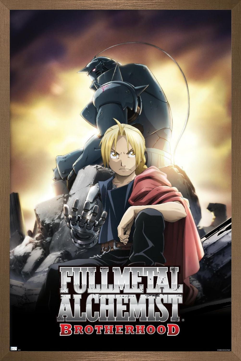 Fullmetal Alchemist: Brotherhood - Key Art 1 Wall Poster, 22.375" x 34"