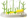 thumbnail image 1 of Escurridor de biberones portátil multifunción con bandeja extraíble y forma de árbol, con cepillo para limpiar biberones, chupetes y accesorios, 1 of 5