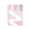 Pink, variant on Pink Loose Leaf Sticky Notes Notebook Ring Binder Notepad With Macaron Gradient Pages And Structured Layout For Students And Office Workers