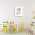 thumbnail image 3 of Stupell Industries Cottage Ballerina Hippo in Tutu Canvas Art, 16 x 20, by LSR Design Studio, 3 of 8