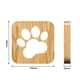 thumbnail image 3 of Taza de pata de gato con pata de perro, talla de madera maciza, lámpara de mesa creativa hueca, nueva luz nocturna JAMW Sencillez, 3 of 5