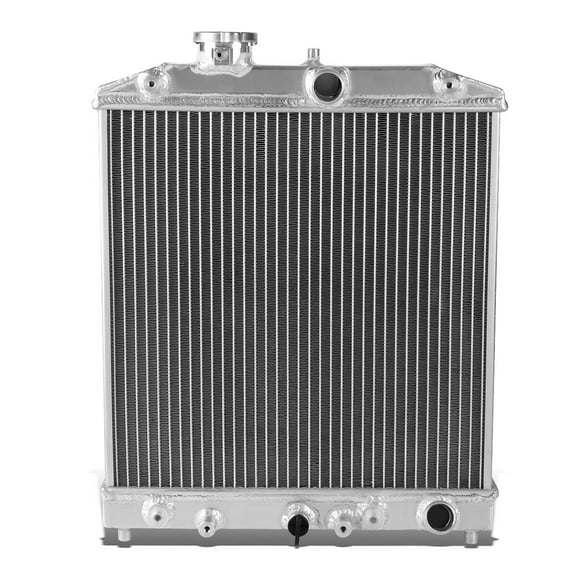 DNA Motoring RA-HC92-60-AT-3 For 1992 to 2000 Honda Civic / Del Sol / Integra 3-Row Tri Core 60mm Aluminum Racing Radiator 93 94 95 96 97 98 99
