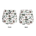 thumbnail image 3 of Balery Camping Caravan 2 Pantalones cortos deportivos para mujer con forro y dos bolsillos, elásticos, para entrenamiento, gimnasio, yoga-X-Large, 3 of 7