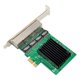 thumbnail image 5 of Tarjeta de Red Gigabit Pci-E X1 Tarjeta de Red Ethernet Pci-Express de 4 Puertos Tarjeta Lan Ethernet Rtl8111F, 5 of 5