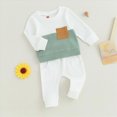 thumbnail image 2 of xaweyi Baby Girl Clothes Sets, 2pcs Autumn Long Sleeve Clothes Outfits Toddler Girl Sweater Sets,Sizes 2-4 Years, 2 of 7