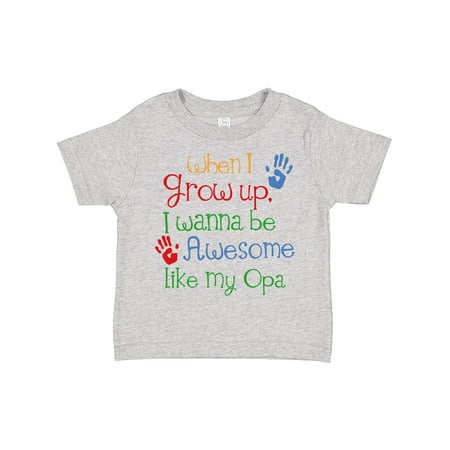 

Inktastic Awesome Like My Opa Gift Toddler Boy or Toddler Girl T-Shirt