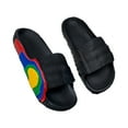 thumbnail image 1 of Minnieouse 1 par de chanclas para hombre y mujer, zapatillas portátiles de estilo informal con punta abierta para caminar en la playa, sandalias Calzado Negro Tamaño 35-36, 1 of 1