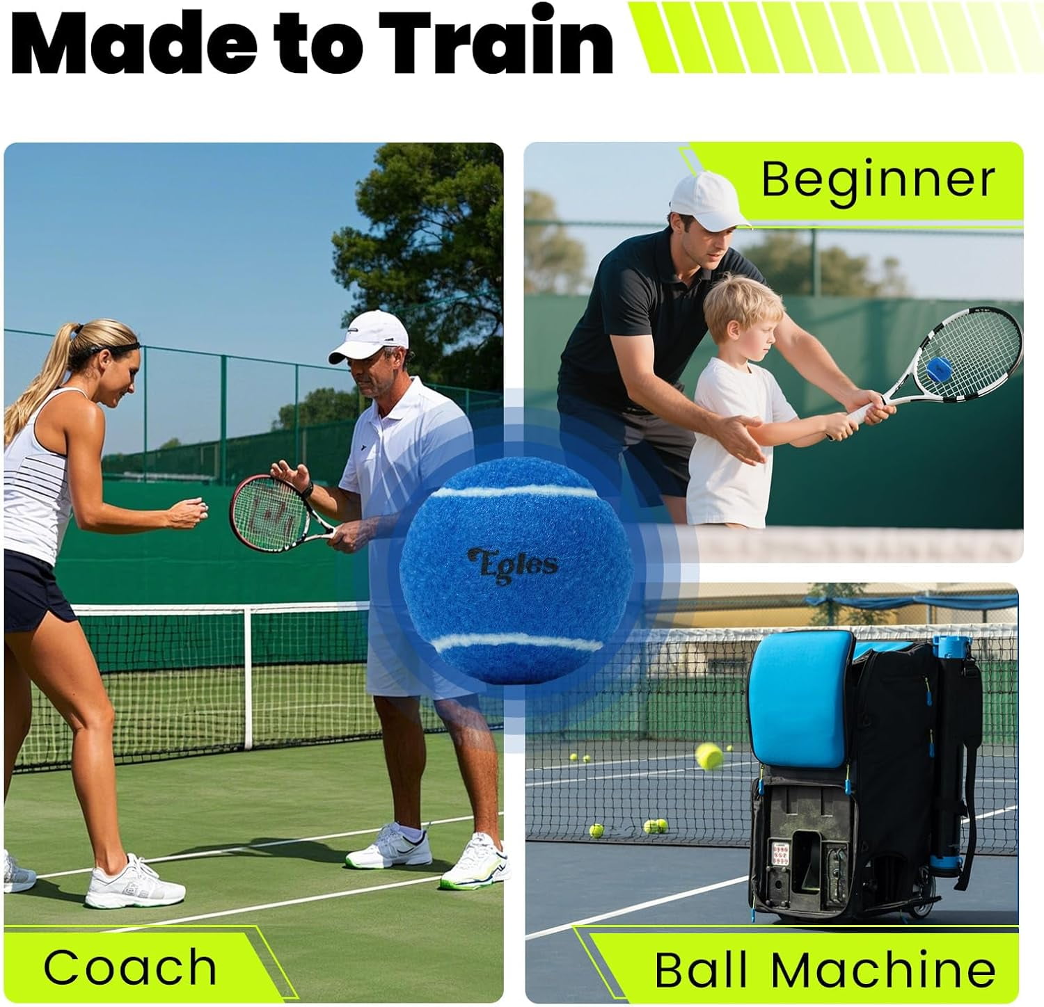 60 Pack Tennis Balls for Training and Dogs