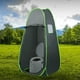 Gymax Portable Voyage Toilette Intérieur Extérieur W / Titulaire de Papier Camping Randonnée Nautique – image 3 sur 10