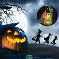 thumbnail image 4 of Bewildely Sombrero con luces LED para vacaciones de Halloween, decoración para fiesta, sombrero colgante, sombrero de brillante, accesorio para Type11 NO11, 4 of 6