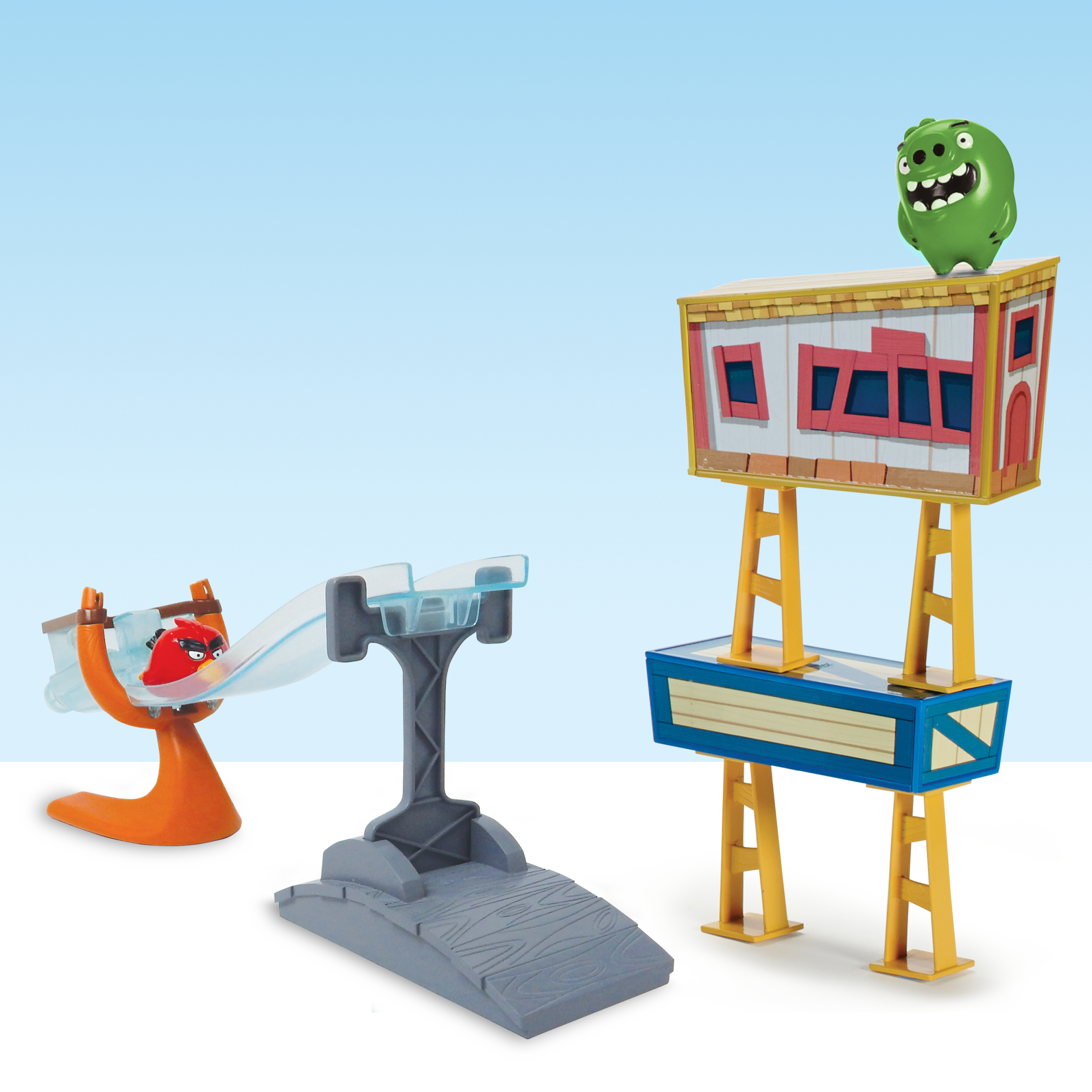 Angry Birds, Sling and Smash Track Set with Red Action Figure - image 3 of 7
