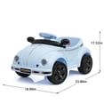 thumbnail image 2 of Arnahaishe 12V Kids Ride On Car Toy with Parental Remote Control, USB and Bluetooth, Gift for Kids Aged 2-4, Blue, 2 of 9