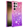 thumbnail image 2 of Funda para Samsung Galaxy S24 Ultra 5G Transparente con Brillos Carcasa Protectora Antigolpes con Glitter Brillante, 2 of 5